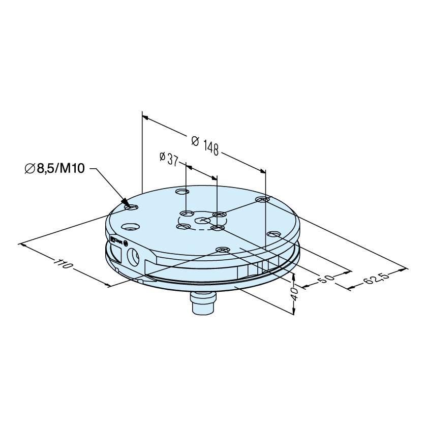 Cpws® Erowa Pallet Kit ø 148 Ms Ewiserowa Er 032731 Cpws® China